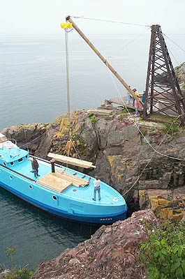 First load with restored derrick
